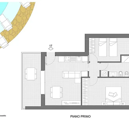 Apartman Wave Village 17 *